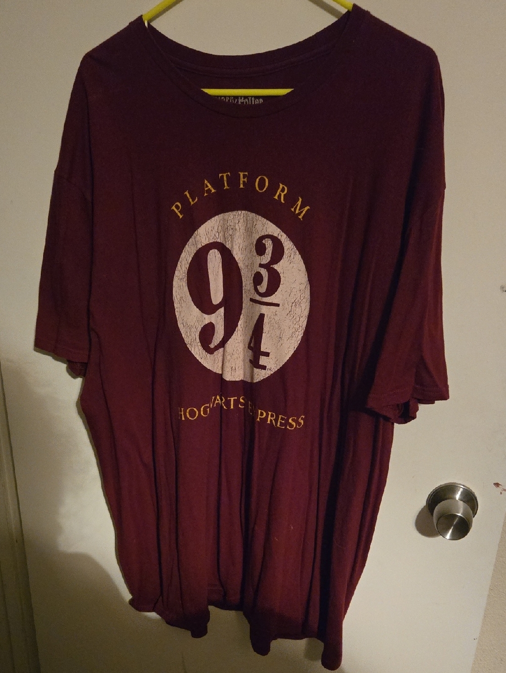 Platform 9 3/4 Maroon Graphic Tee